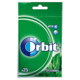 ORBIT SPEEARMINT KAUGUMMIS ZUCKERFREI 35 G (25 DRAGES)
